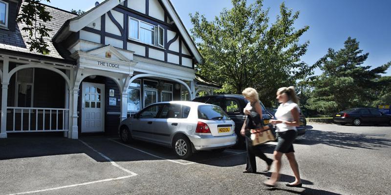 The Lodge At Meyrick Park Bournemouth Exterior foto